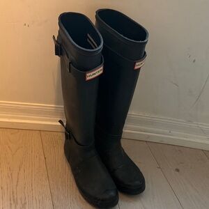 Hunter Classic Black Tall Boots